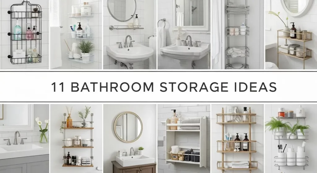 11 Game-Changing Bathroom Storage Ideas You Haven't Seen Before