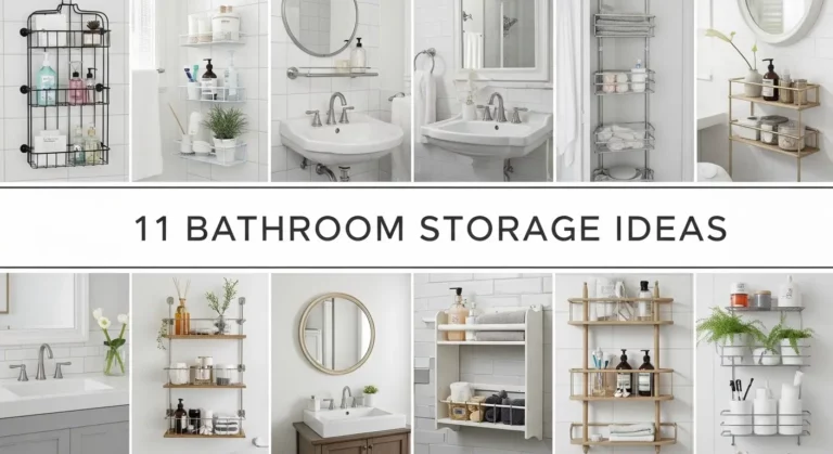 11 Game-Changing Bathroom Storage Ideas You Haven't Seen Before
