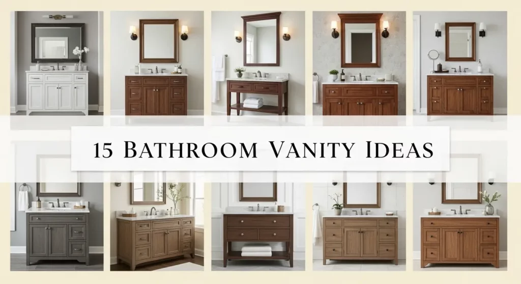 15 Bathroom Vanity Ideas Every New Homeowner Needs to See