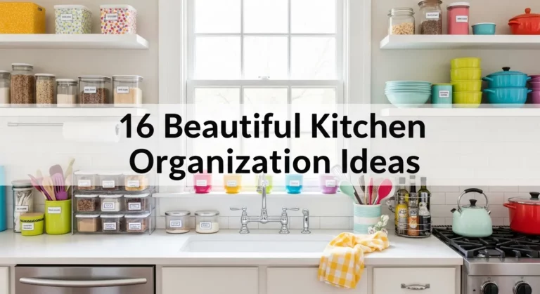 16 Beautiful Kitchen Organization Ideas for a More Functional and Stylish Home