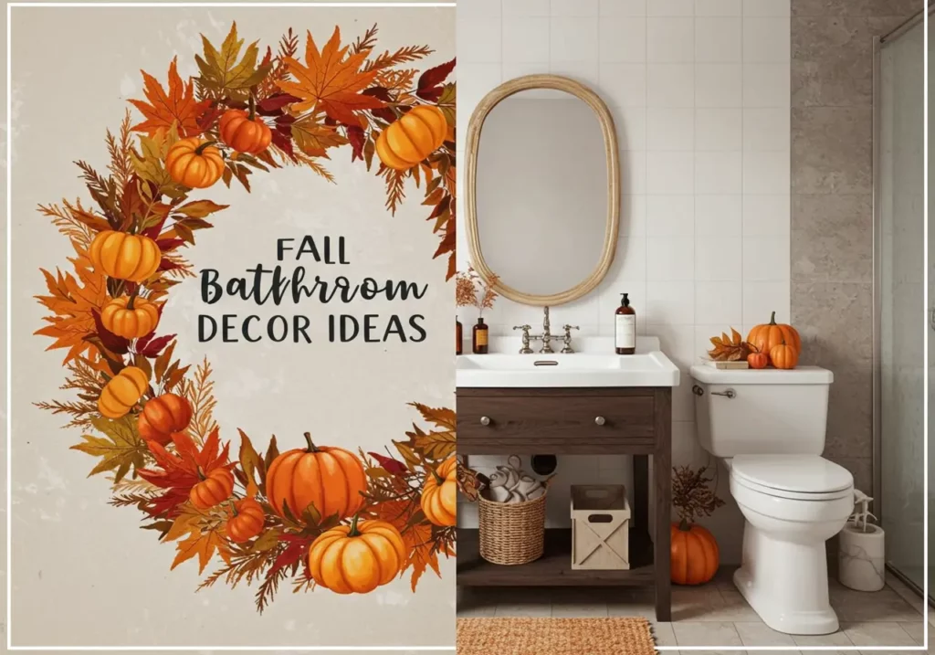Fall Bathroom Decor Ideas