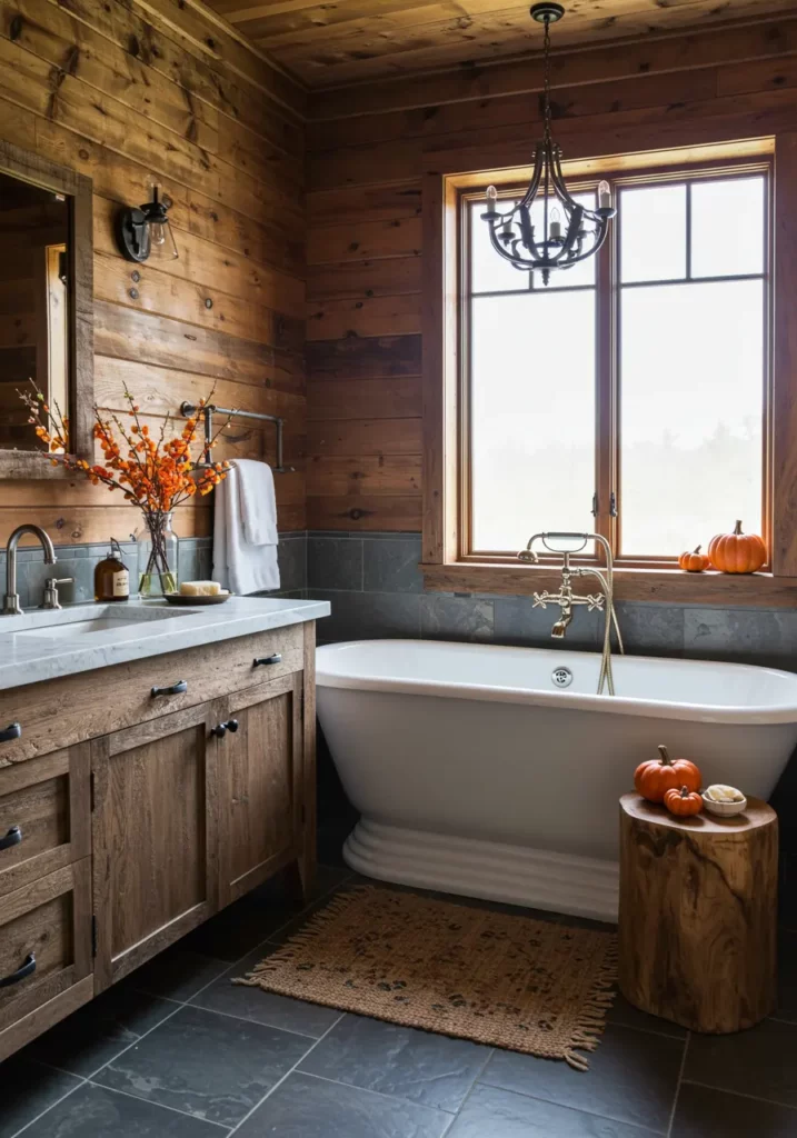 Rustic Autumn Spa Retreat