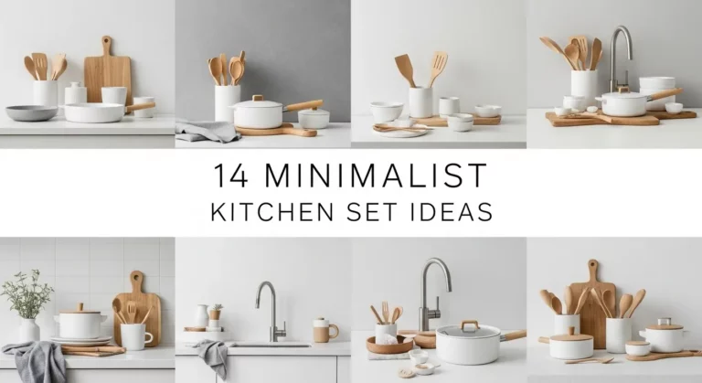14 Minimalist Kitchen Set Ideas That Make Small Spaces Feel Larger