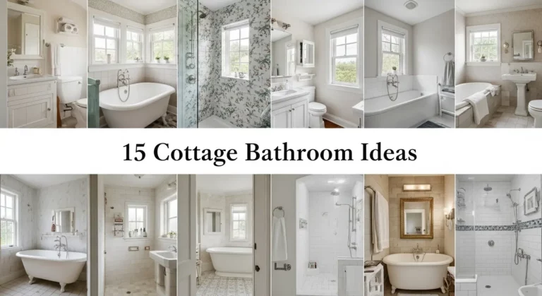 15 Charming Cottage Bathroom Ideas for Every Home Style