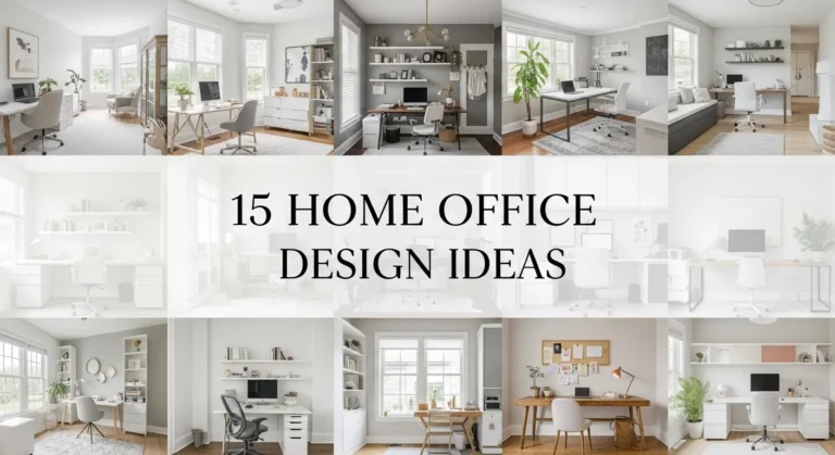 15 Creative Home Office Design Ideas That Boost Productivity and Motivation
