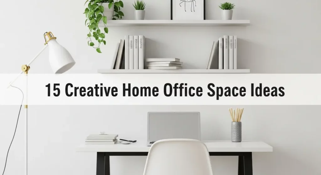 15 Creative Home Office Space Ideas That Make Remote Work Enjoyable