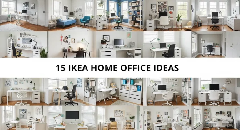15 Genius IKEA Home Office Ideas for Small Spaces and Big Dreams