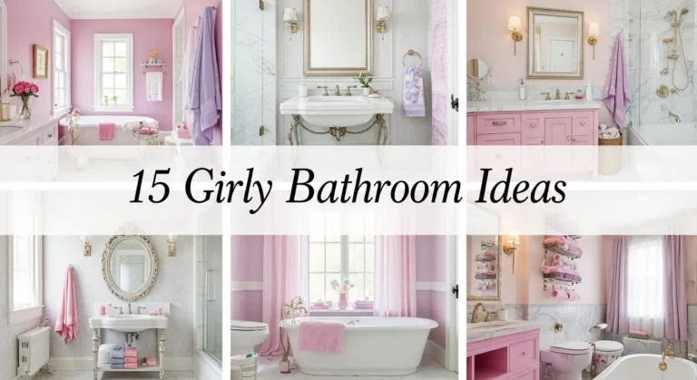15 Girly Bathroom Ideas That Transform Your Space Into a Feminine Haven