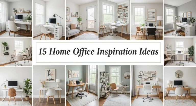 15 Home Office Inspiration Ideas to Create Your Dream Workspace at Home