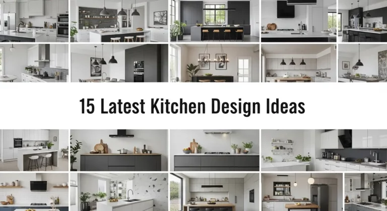 15 Latest Kitchen Design Ideas That Blend Beauty with Smart Functionality