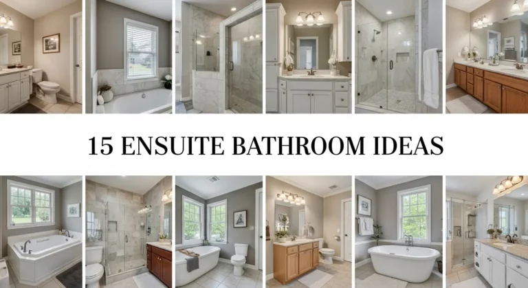 15 Stunning Ensuite Bathroom Ideas That Transform Your Master Suite Into a Luxury Spa
