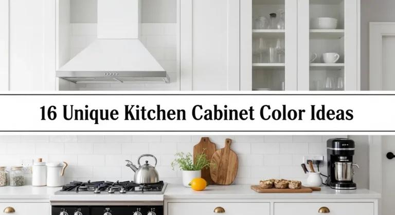 16 Unique Kitchen Cabinet Color Combinations for Luxury Home Design