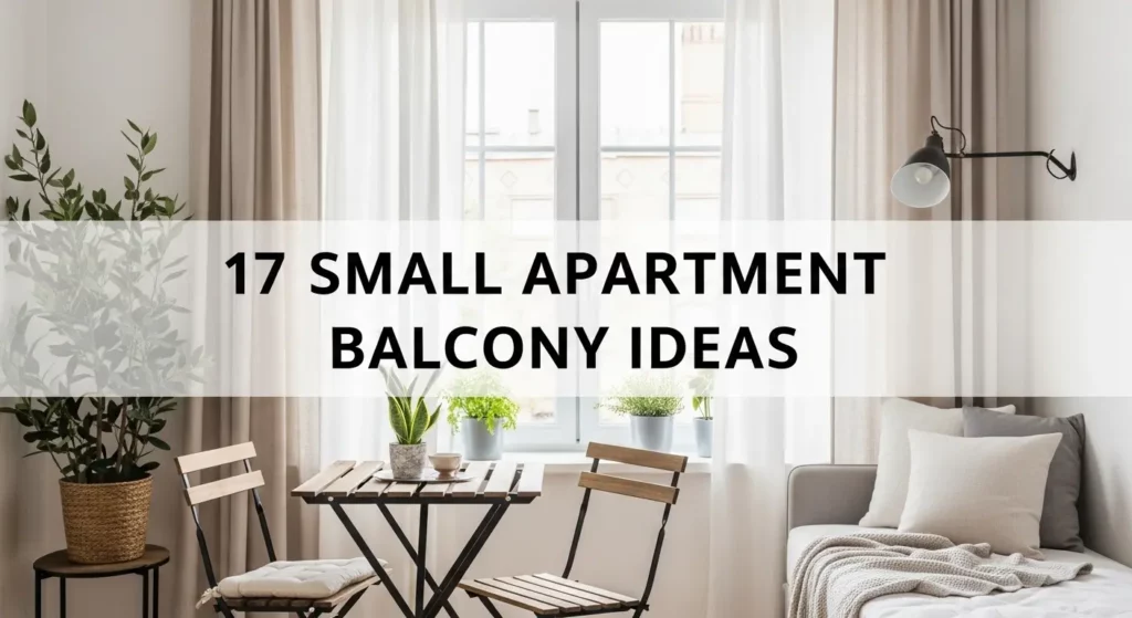 17 Small Apartment Balcony Ideas