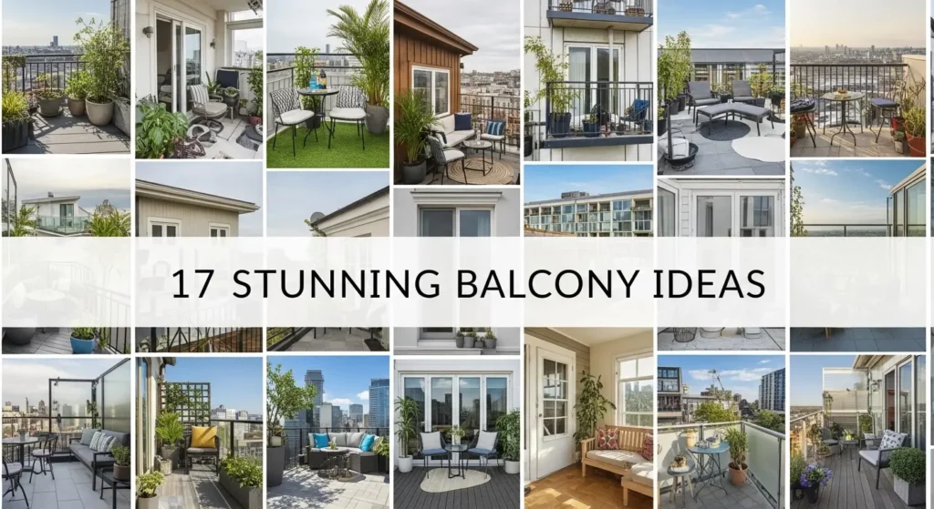 17 Stunning Balcony Ideas That Turn Any Space Into an Outdoor Paradise