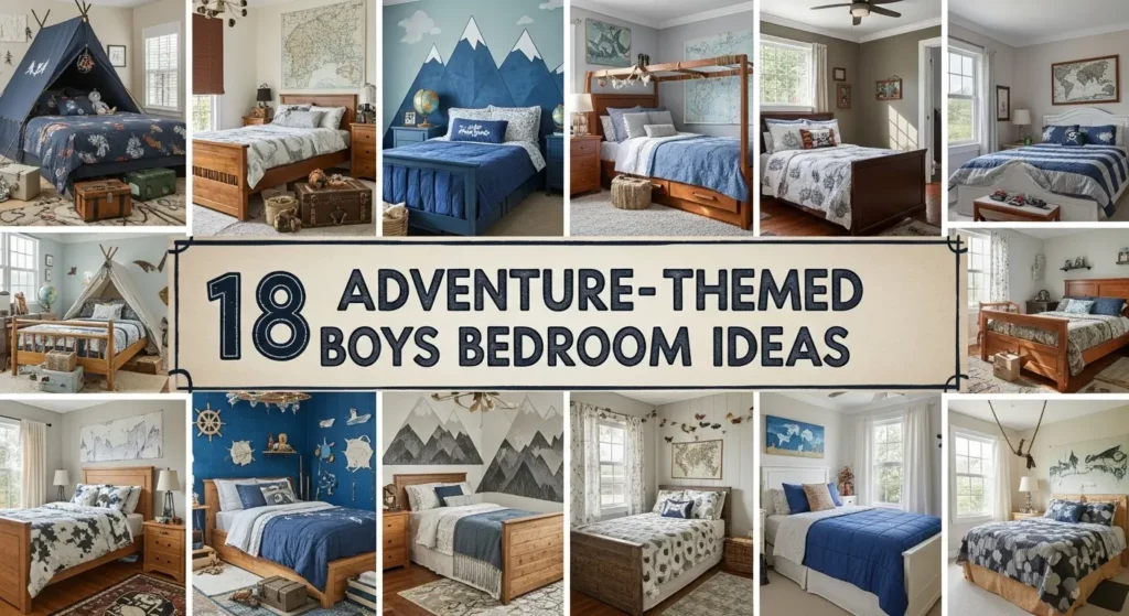 18 Adventure-Themed Boys Bedroom Ideas That Inspire Dreams