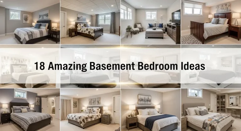 18 Amazing Basement Bedroom Ideas for Small and Large Spaces