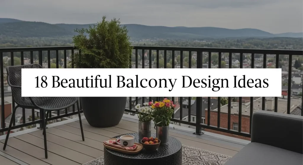 18 Beautiful Balcony Railing Design Ideas for Every Architectural Theme
