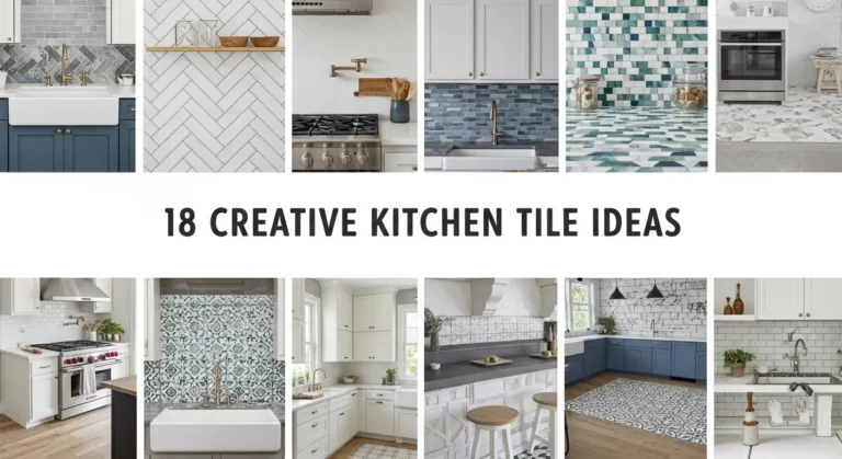 18 Creative Kitchen Tile Ideas for Modern Home Makeovers