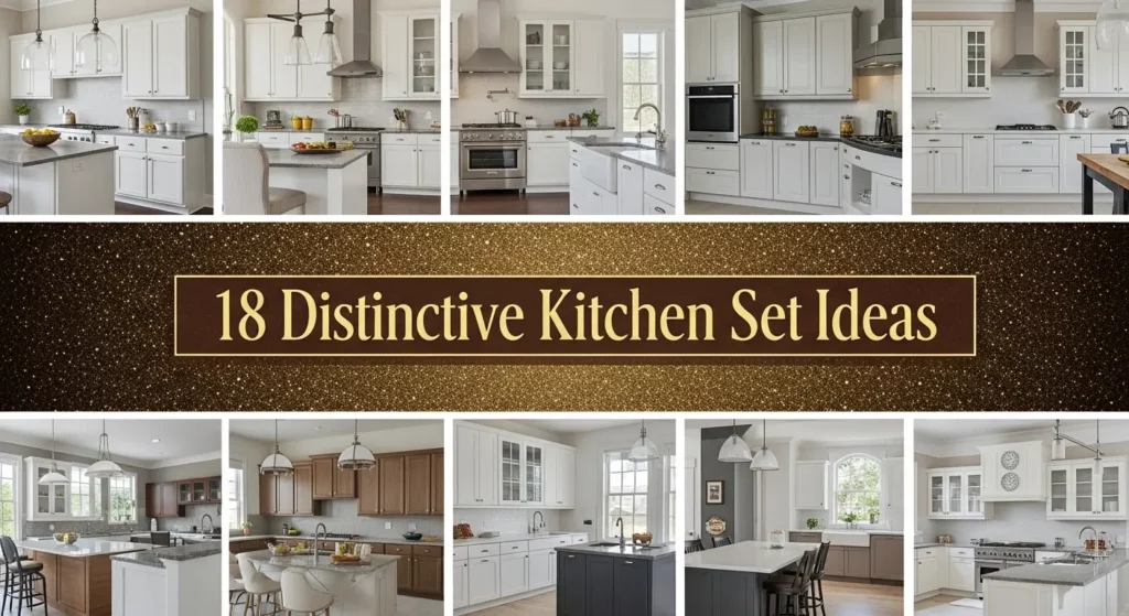 18 Distinctive Kitchen Set Ideas for Your Dream Home