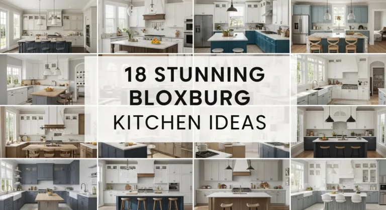 18 Stunning Bloxburg Kitchen Ideas for Virtual Home Builders