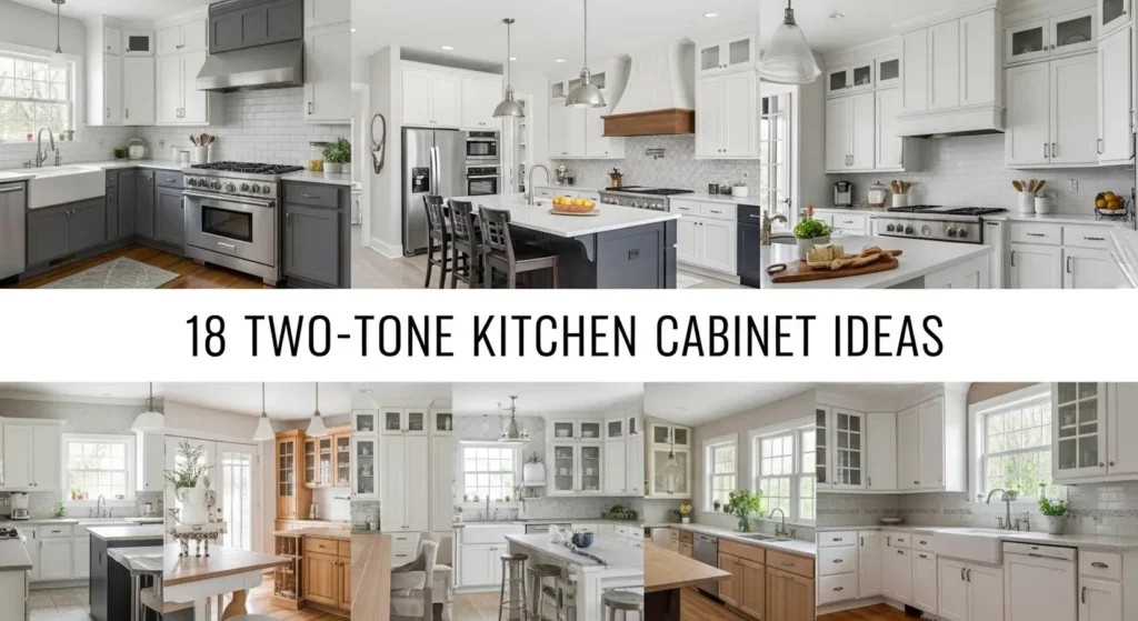 18 Two-Tone Kitchen Cabinet Ideas That Blend Style and Functionality