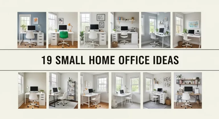 19 Amazing Small Home Office Ideas to Transform Any Space Into a Work Haven