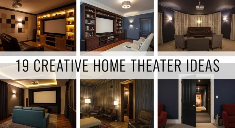 19 Creative Home Theater Ideas That Turn Any Room Into Entertainment Gold