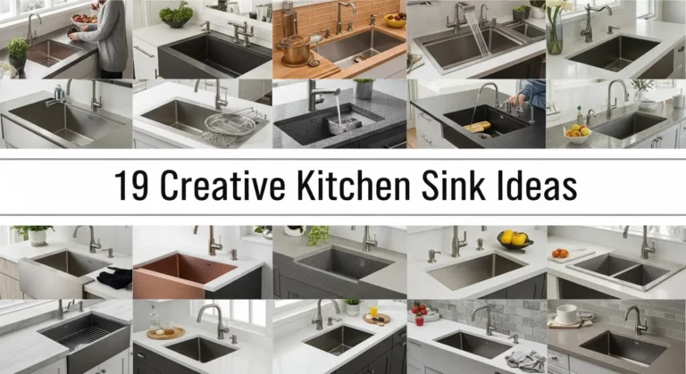 19 Creative Kitchen Sink Ideas That Elevate Your Cooking Space