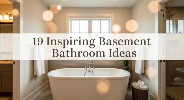 19 Inspiring Basement Bathroom Ideas for Every Style & Budget