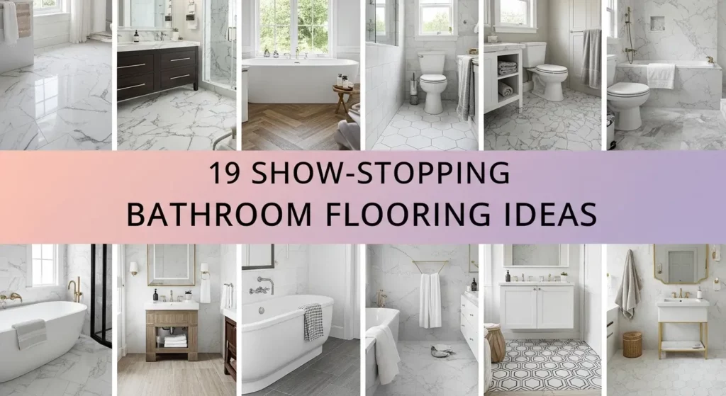 19 Show-Stopping Bathroom Flooring Ideas for Your Next Renovation