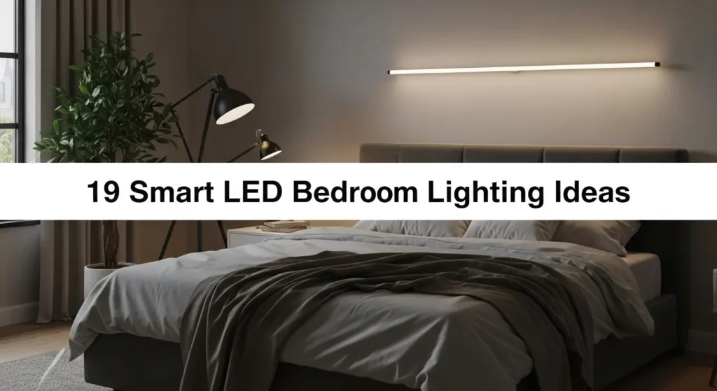 19 Smart LED Bedroom Lighting Ideas That Combine Beauty with Functionality