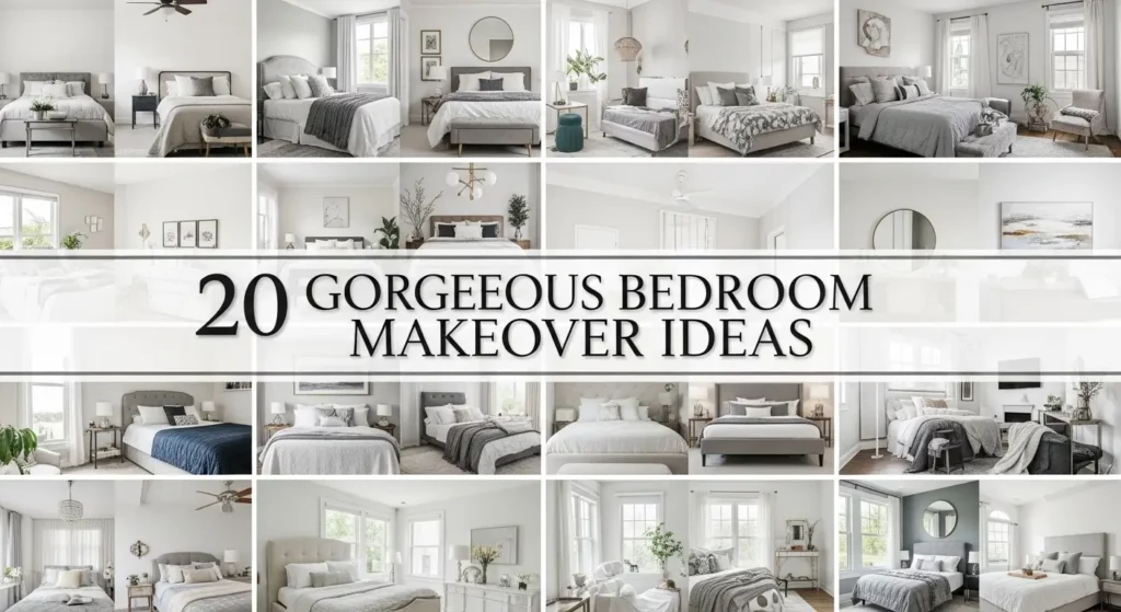 20 Gorgeous Bedroom Makeover Ideas That Turn Your Room Into a Five-Star Hotel Suite