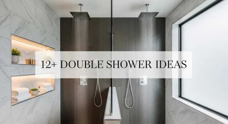 12+ Double Shower Ideas to Transform Your Master Bathroom Into a Luxury Spa