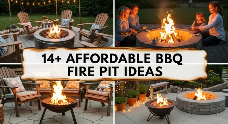 14+ Affordable BBQ Fire Pit Ideas to Try at Home