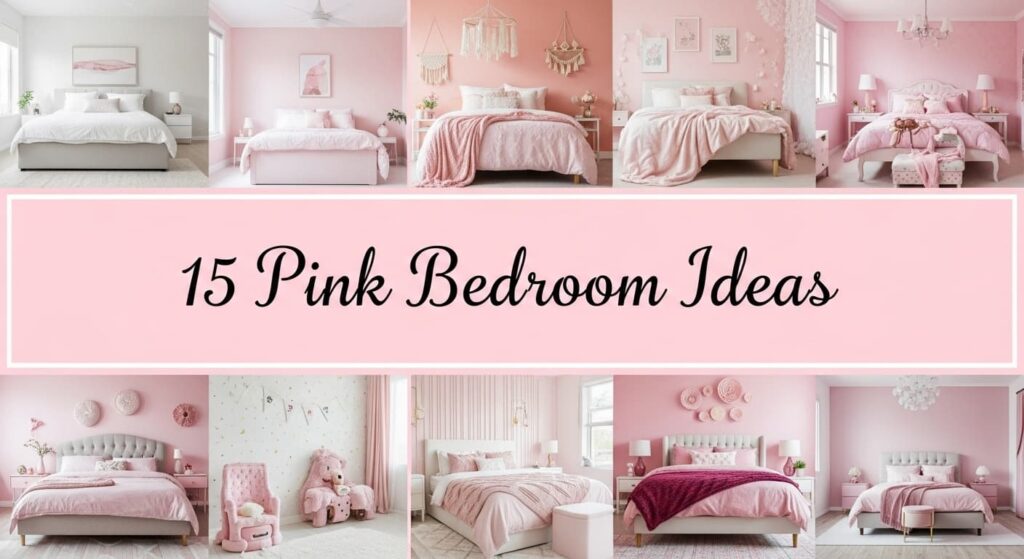 15 Stunning Pink Bedroom Ideas for Modern Homes