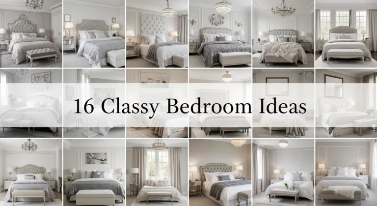 16 Classy Bedroom Ideas Luxury Design Inspiration for Every Style