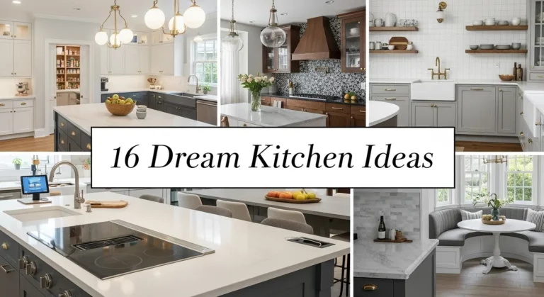 16 Dream Kitchen Ideas That Blend Style and Functionality