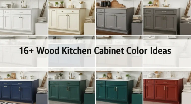 16+ Wood Kitchen Cabinet Color Ideas From Classic Stains to Bold Paint