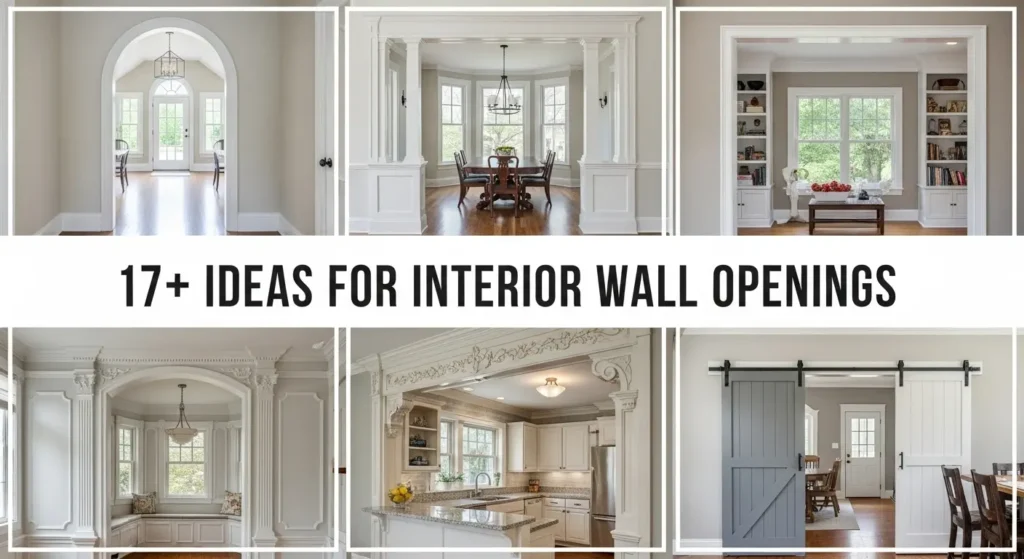 17+ Ideas for Interior Wall Openings That Improve Natural Light Flow