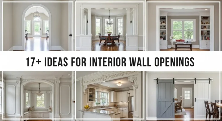 17+ Ideas for Interior Wall Openings That Improve Natural Light Flow