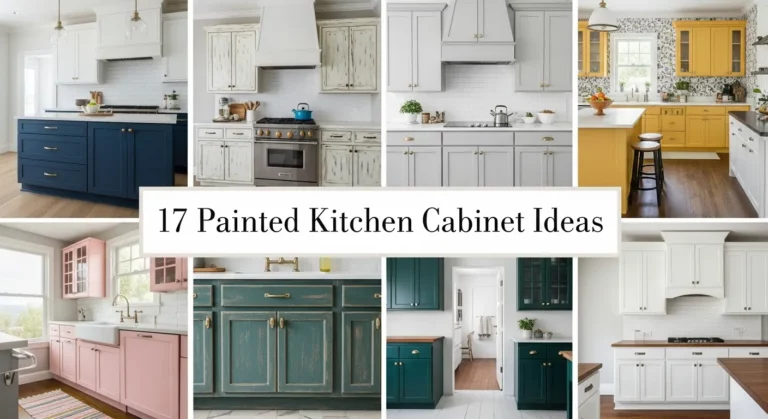 17 Painted Cabinet Kitchen Ideas Modern Colors for Timeless Appeal