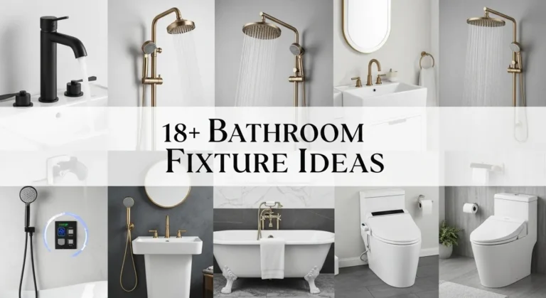 18+ Bathroom Fixture Ideas with High-Tech Features