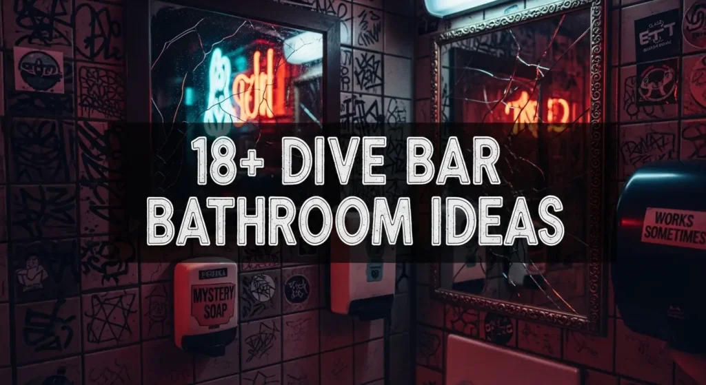 18+ Dive Bar Bathroom Ideas Honky-Tonk Meets Modern Edge