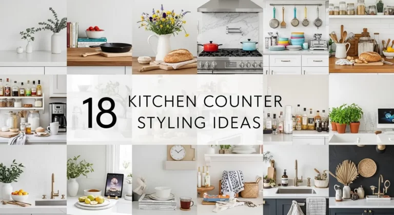 18 Kitchen Counter Styling Ideas That Will Revolutionize Your Cooking Space