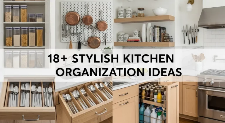 18+ Stylish Kitchen Organization Ideas for a Beautifully Tidy Space