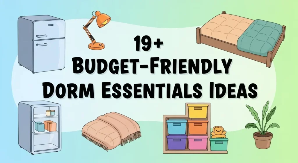 19+ Budget-Friendly Dorm Essentials Ideas to Enhance Your College Experience