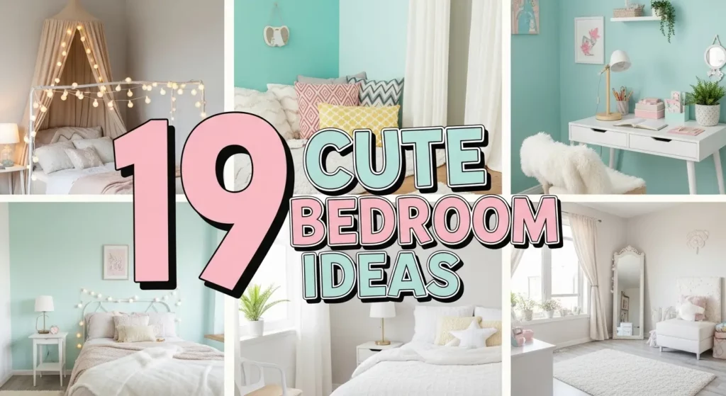 19 Cute Bedroom Ideas to Create Your Dream Sleep Haven