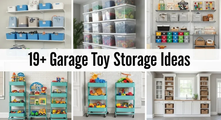 19+ Garage Toy Storage Ideas That Add Value to Your Home Organization