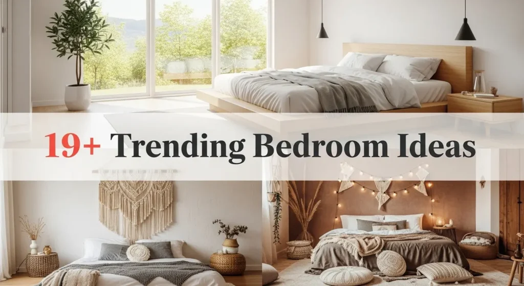 19+ Spacious Bedroom Ideas for a Comfortable & Stylish Retreat