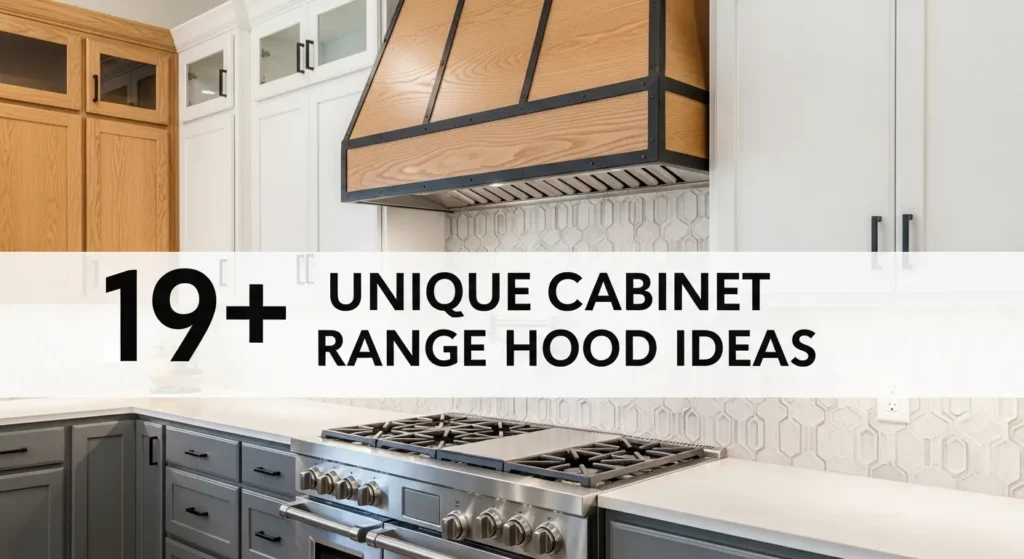 19+ Unique Cabinet Range Hood Ideas to Elevate Your Kitchen